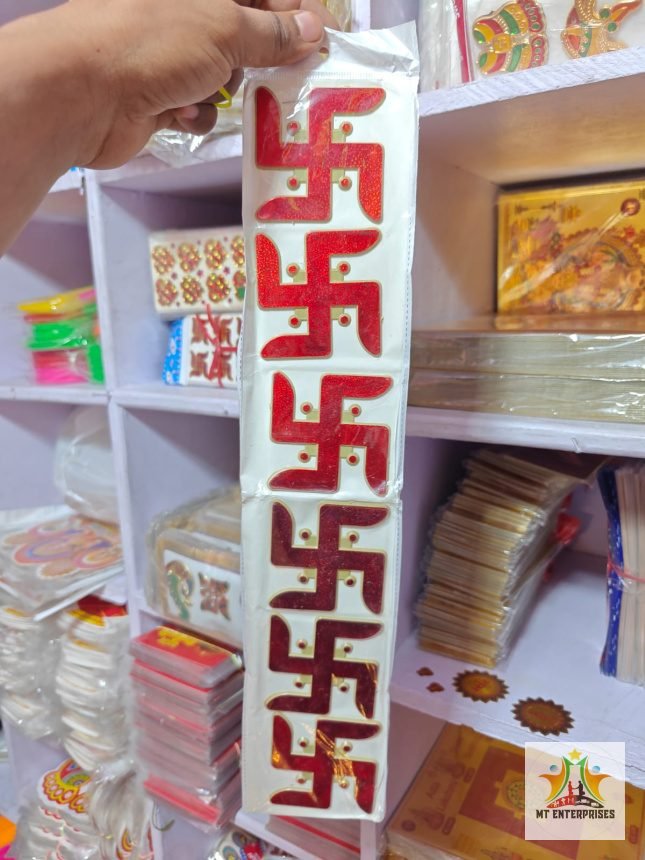 1/6 Plastic Big Sticker (10 Patta Packing)