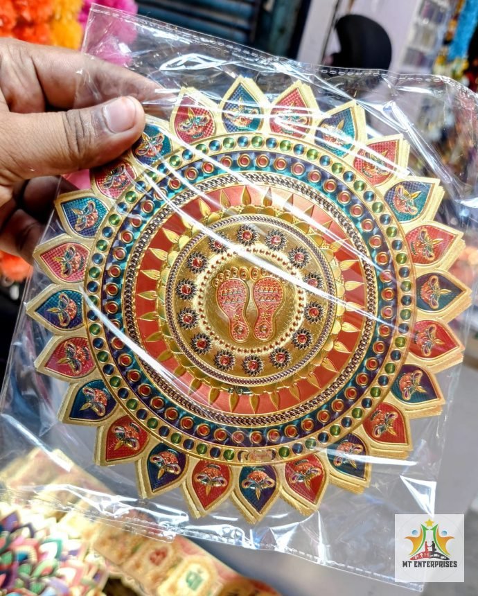 Golden Sticker 7.5 inch (10 Ps Packet)