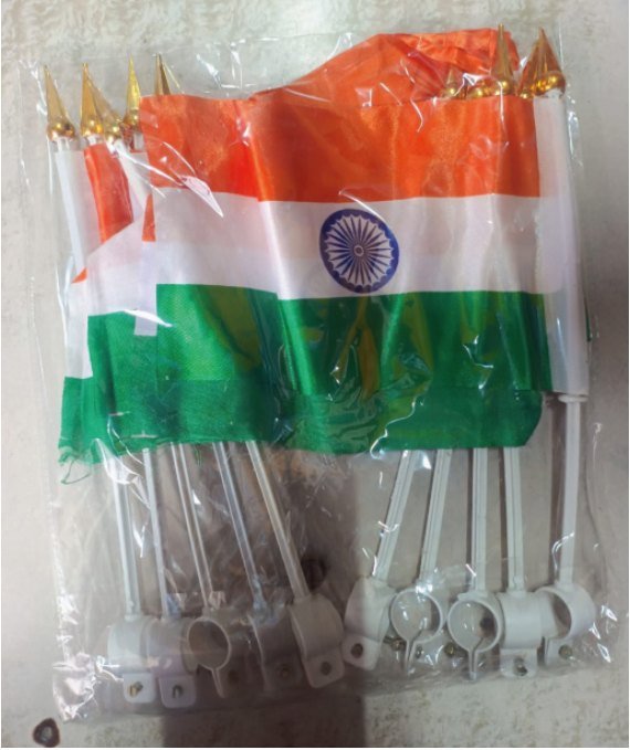 Bike Flag White