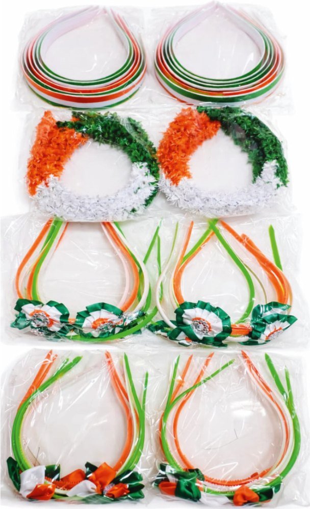 Hair Band (Print / Feather / Ribbon / 6 Kali)